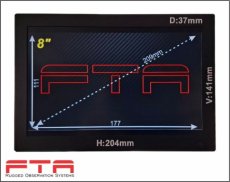MONL218 8 inch Monitor